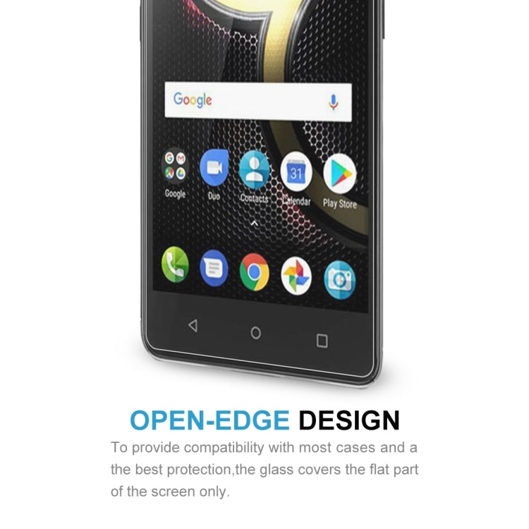0.26mm 9H 2.5D Tempered Glass Film for Lenovo K8 Plus - For Lenovo by DIYLooks | Online Shopping South Africa | PMC TechLife | Buy Now Pay Later Mobicred