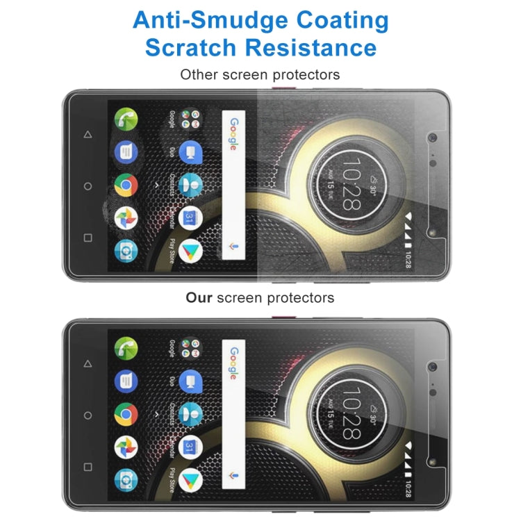 0.26mm 9H 2.5D Tempered Glass Film for Lenovo K8 Plus - For Lenovo by DIYLooks | Online Shopping South Africa | PMC TechLife | Buy Now Pay Later Mobicred
