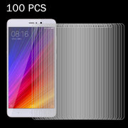100 PCS for Xiaomi Mi 5s Plus 0.26mm 9H Surface Hardness 2.5D Explosion-proof Tempered Glass Screen Film