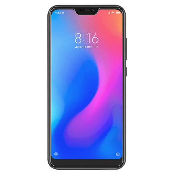 100 PCS 0.26mm 9H Surface Hardness 2.5D Curved Edge Tempered Glass Film for Xiaomi Redmi Note 6