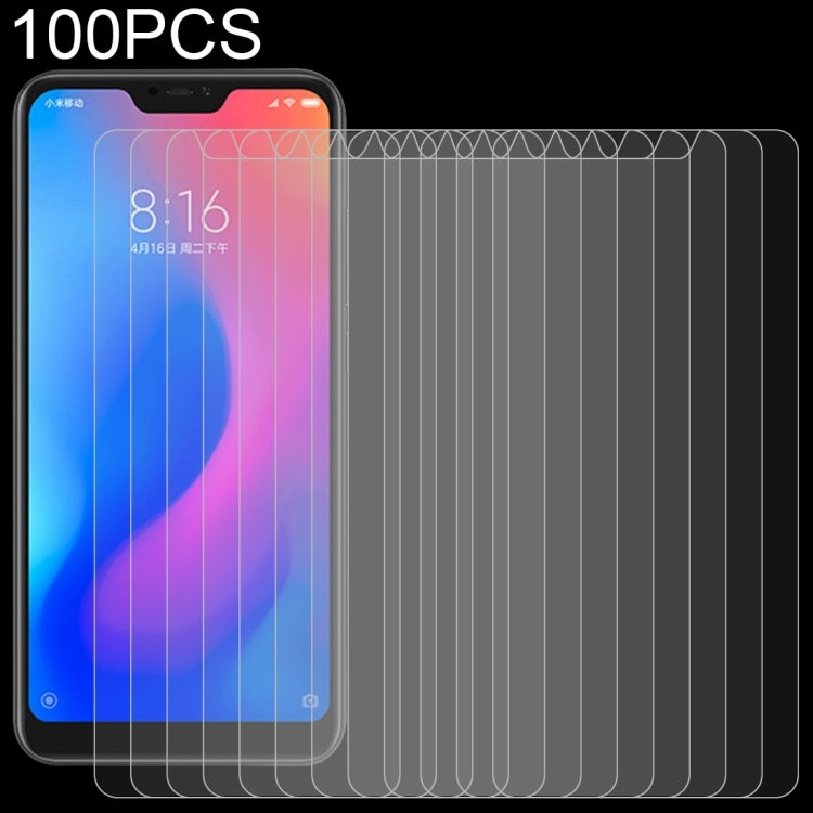 100 PCS 0.26mm 9H Surface Hardness 2.5D Curved Edge Tempered Glass Film for Xiaomi Redmi Note 6 Pro -  by PMC TechLife | Online Shopping South Africa | PMC TechLife
