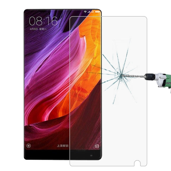 100 PCS for Xiaomi Mi Mix 0.26mm 9H Surface Hardness 2.5D Explosion-proof Tempered Glass Non-full Screen Film
