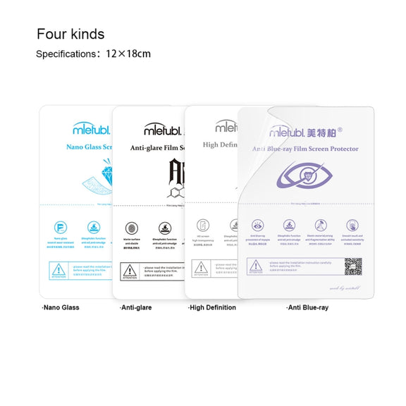 50 PCS 12 x 18cm Phone HD TPU Soft Hydrogel Film Supplies for Intelligent Protector Cutter