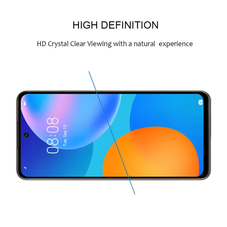 For Huawei P Smart 2021 25 PCS Full Glue Full Screen Tempered Glass Film - free shipping - PMC TechLife - Order now!