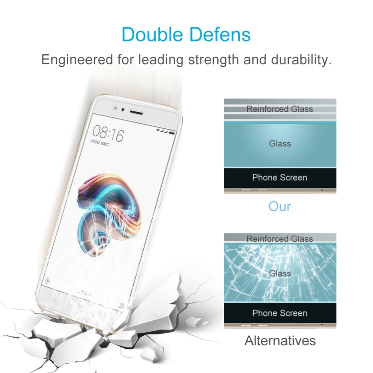 100 PCS for Xiaomi Mi 5X / A1 0.26mm 9H Surface Hardness 2.5D Explosion-proof Full Screen Tempered Glass Screen Film -  by PMC TechLife | Online Shopping South Africa | PMC TechLife
