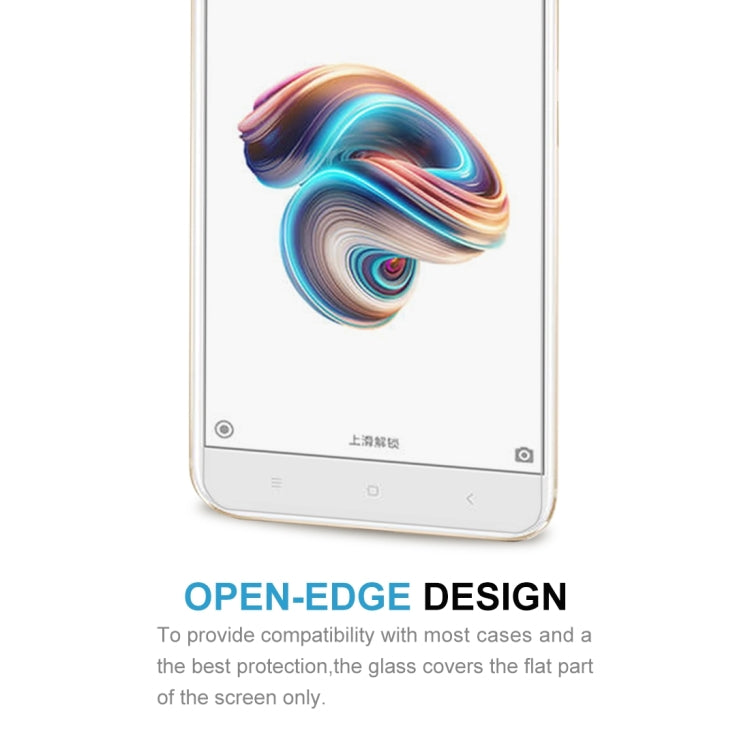 100 PCS for Xiaomi Mi 5X / A1 0.26mm 9H Surface Hardness 2.5D Explosion-proof Full Screen Tempered Glass Screen Film