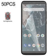50 PCS Non-Full Matte Frosted Tempered Glass Film for Xiaomi Mi 6X / A2, No Retail Package -  by PMC TechLife | Online Shopping South Africa | PMC TechLife