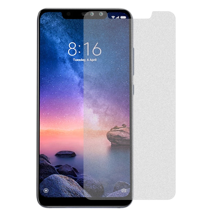 50 PCS Non-Full Matte Frosted Tempered Glass Film for Xiaomi Redmi Note 6 Pro, No Retail Package -  by PMC TechLife | Online Shopping South Africa | PMC TechLife