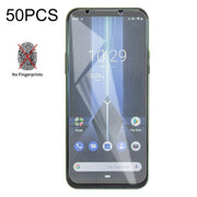 50 PCS Non-Full Matte Frosted Tempered Glass Film for Xiaomi Black Shark 2, No Retail Package
