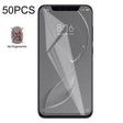 50 PCS Non-Full Matte Frosted Tempered Glass Film for Xiaomi Mi 8 Explorer, No Retail Package -  by PMC TechLife | Online Shopping South Africa | PMC TechLife