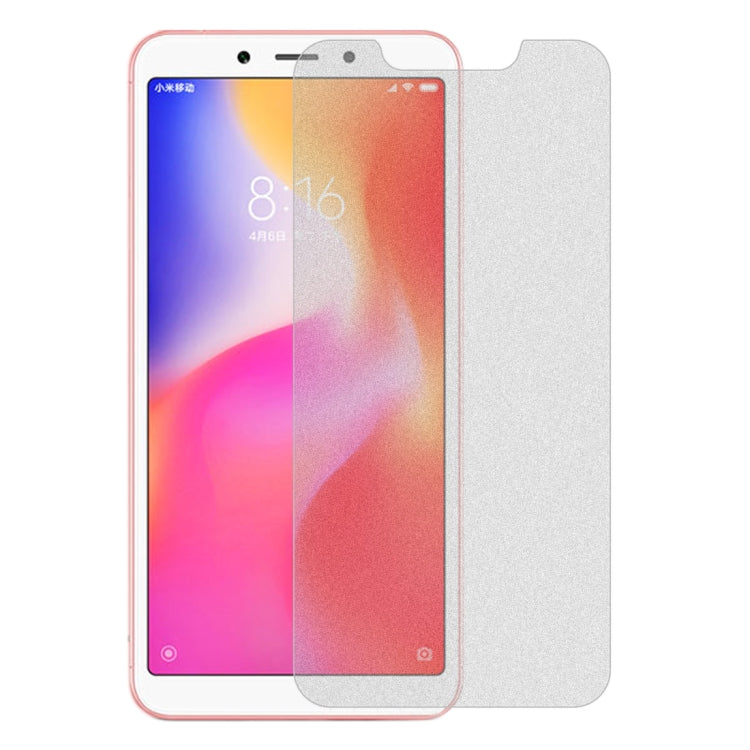 50 PCS Non-Full Matte Frosted Tempered Glass Film for Xiaomi Redmi 6 / Redmi 6A, No Retail Package -  by PMC TechLife | Online Shopping South Africa | PMC TechLife