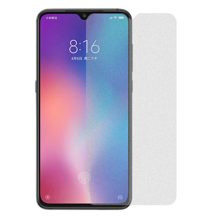 50 PCS Non-Full Matte Frosted Tempered Glass Film for Xiaomi Mi 9 SE, No Retail Package -  by PMC TechLife | Online Shopping South Africa | PMC TechLife