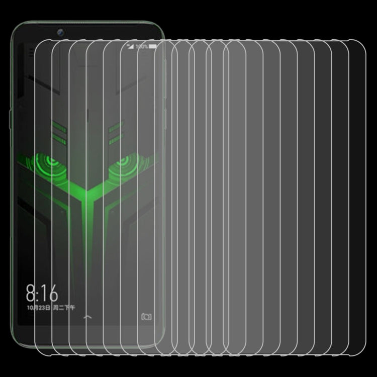 100 PCS 0.26mm 9H 2.5D Explosion-proof Tempered Glass Film for Xiaomi Black Shark Helo