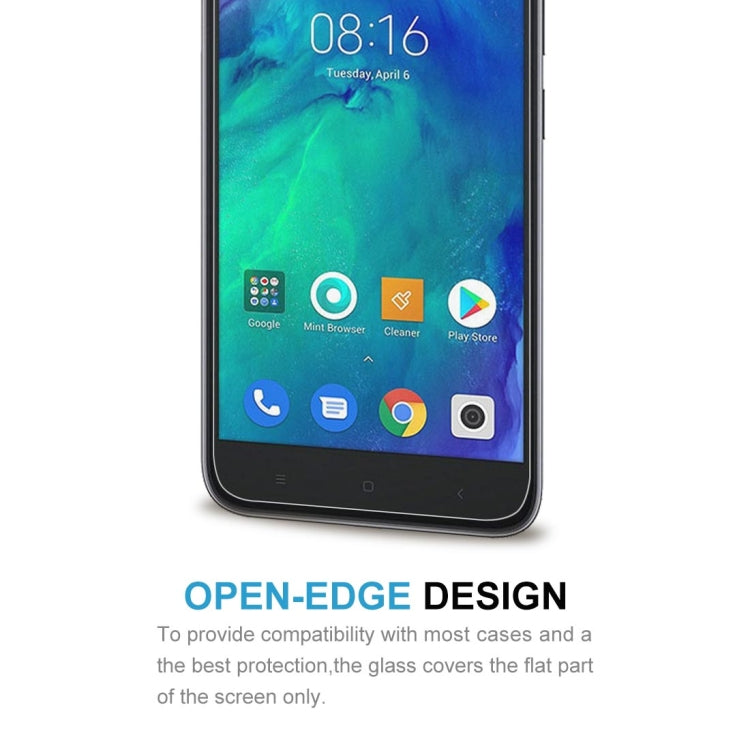 100 PCS 0.26mm 9H 2.5D Tempered Glass Film for Xiaomi Redmi Go