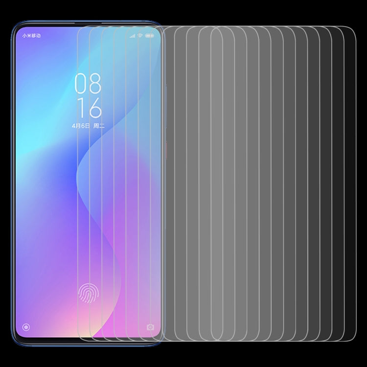 100 PCS 0.26mm 9H 2.5D Tempered Glass Film for Xiaomi Redmi K20 / K20 Pro / K20 Pro Premium