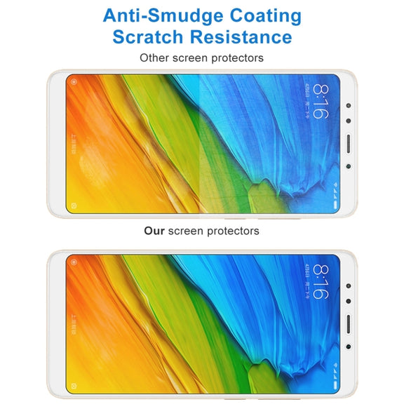 100 PCS for Xiaomi Redmi 5 0.26mm 9H Surface Hardness 2.5D Explosion-proof Tempered Glass Screen Film