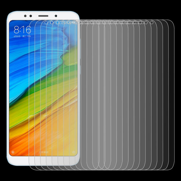 100 PCS for Xiaomi Redmi 5 Plus  0.26mm 9H Surface Hardness 2.5D Curved Edge Tempered Glass Screen Protector