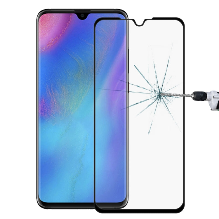 9H 9D Full Screen Tempered Glass Screen Protector for Huawei P30(Black) - Huawei Tempered Glass by PMC TechLife | Online Shopping South Africa | PMC TechLife | Buy Now Pay Later Mobicred