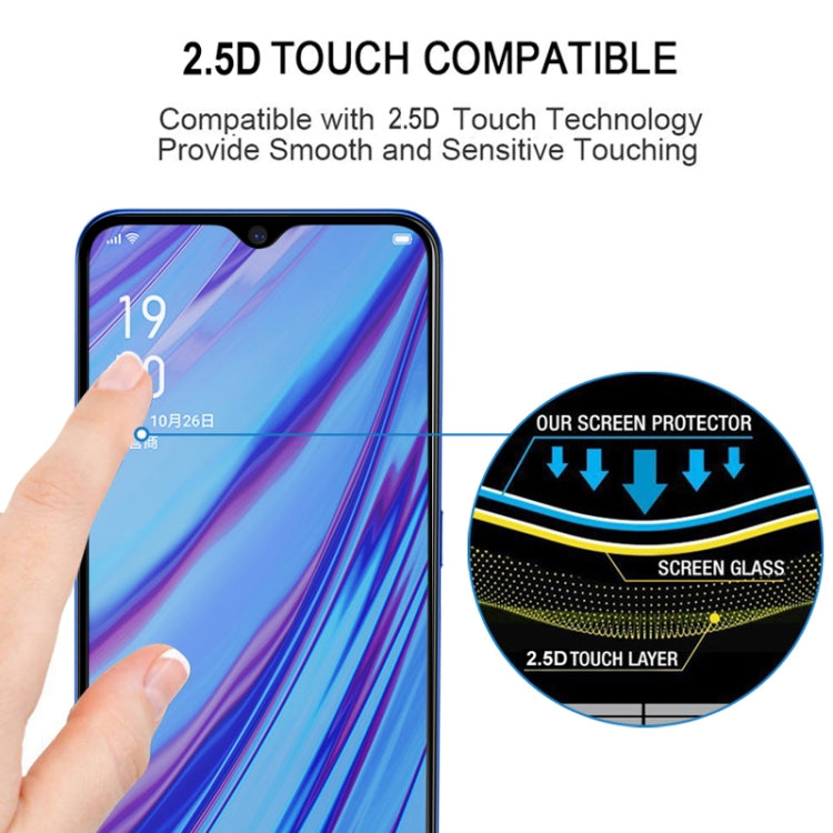 For OPPO A5 / A9 (2020) / A56 5G Full Glue Full Cover Screen Protector Tempered Glass Film - free shipping - PMC TechLife - Order now!