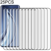 25 PCS For Xiaomi Mi 10 Pro 5G 9H HD 3D Curved Edge Tempered Glass Film (Black)