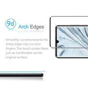 25 PCS For Xiaomi Mi Note 10 Pro 9H HD 3D Curved Edge Tempered Glass Film (Black)