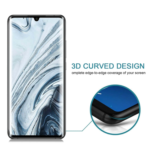 25 PCS For Xiaomi Mi Note 10 Pro 9H HD 3D Curved Edge Tempered Glass Film (Transparent)