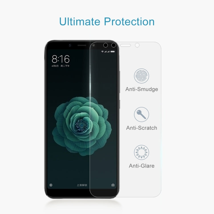 100 PCS 0.26mm 9H 2.5D Tempered Glass Film for Xiaomi Mi 6X & A2 -  by PMC TechLife | Online Shopping South Africa | PMC TechLife