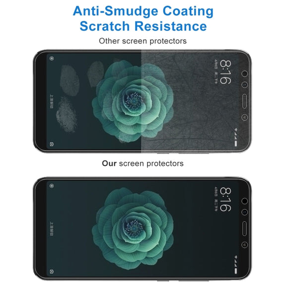 100 PCS 0.26mm 9H 2.5D Tempered Glass Film for Xiaomi Mi 6X & A2