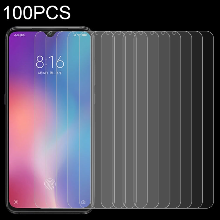 100 PCS 0.26mm 9H 2.5D Tempered Glass Film for Xiaomi Mi 9 SE -  by PMC TechLife | Online Shopping South Africa | PMC TechLife
