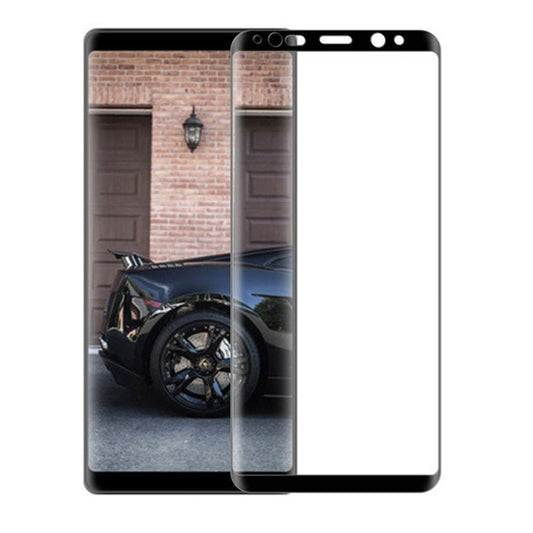 mocolo Full Glue 0.33mm 9H 3D Round Edge Tempered Glass Film for Galaxy Note8 (Black) - Galaxy Tempered Glass by mocolo | Online Shopping South Africa | PMC Jewellery | Buy Now Pay Later Mobicred