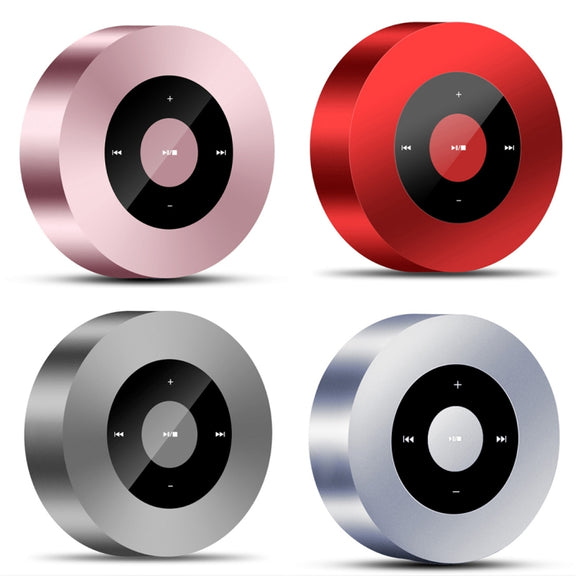 A8 Portable Stereo Bluetooth Speaker Built-in MIC, Support Hands-free Calls / TF Card / AUX IN (Pink)