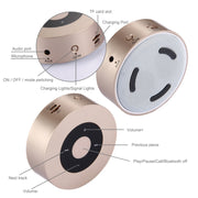 A8 Portable Stereo Bluetooth Speaker Built-in MIC, Support Hands-free Calls / TF Card / AUX IN (Pink)