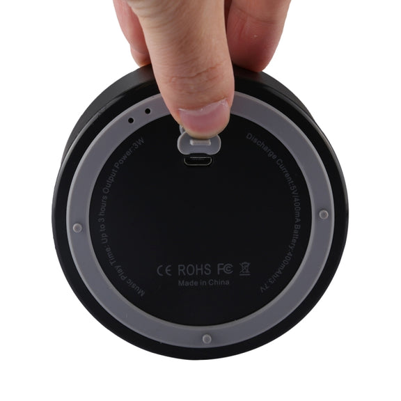 i13 Portable Bind Splash-proof Stereo Music Wireless Sports Bluetooth Speaker(Black)