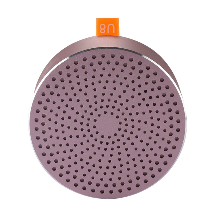 i13 Portable Bind Splash-proof Stereo Music Wireless Sports Bluetooth Speaker(Rose Gold)
