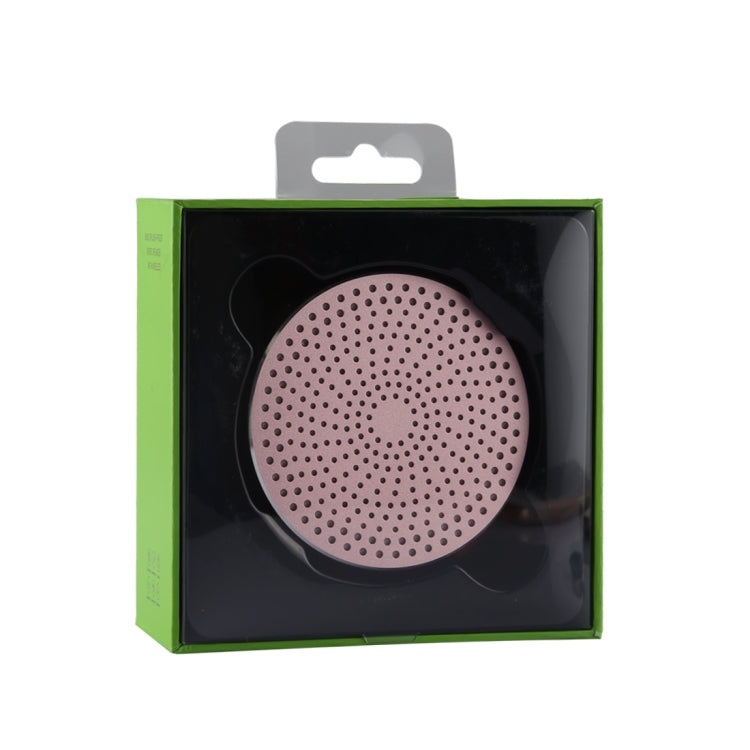 i13 Portable Bind Splash-proof Stereo Music Wireless Sports Bluetooth Speaker(Rose Gold)