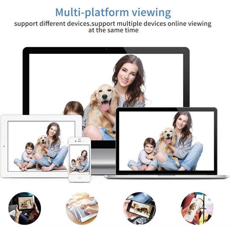 Anpwoo Altman 2.0MP 1080P HD WiFi IP Camera, Support Motion Detection / Night Vision(White) - Wireless Camera by Anpwoo | Online Shopping South Africa | PMC TechLife