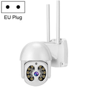 Tuya QX56 3.0 Million Pixels IP66 Water-resistant 2.4G Wireless IP Camera, Support Amazon Alexa & Google Home & Motion Detection & Two-way Audio & Full Color Night Vision & TF Card, EU Plug