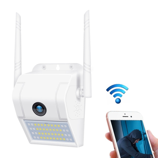 DP11 2 Megapixel IP66 Water-resistant Wall Light Wireless IP Camera, Support Multiple Night Vision & Mobile Phone Remote Monitoring & Voice Intercom & Motion Detection / Alarm & 128GB Memory Card