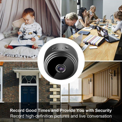 A9+ 1080P WiFi Remote Wireless Camera, Support Night Vision & Motion Detection & TF Card, Broadcom Bluetooth Solution(Black) - Mini Camera by PMC Jewellery | Online Shopping South Africa | PMC Jewellery | Buy Now Pay Later Mobicred