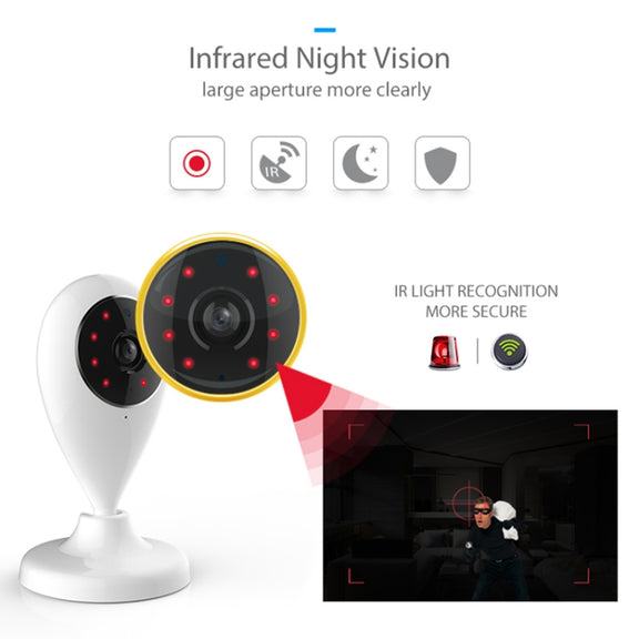 NEO NIP-55AI Indoor WiFi IP Camera, with IR Night Vision & Multi-angle Monitor & Mobile Phone Remote Control