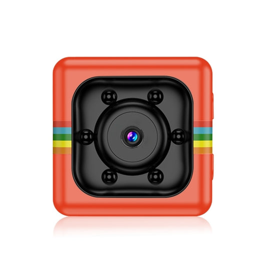SQ11 Mini DV HD 480P 6 LEDs Sport Recorder Camera with Holder, Support Monitor Detection & IR Night Vision & TF Card (Red) - free shipping - PMC Jewellery - Order now!