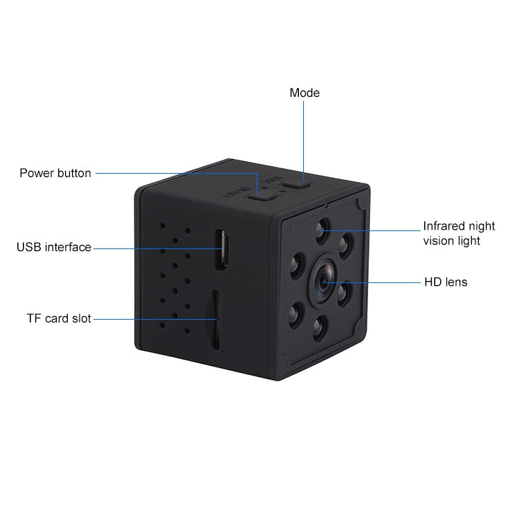 Q15 1080P HD Smart Home WiFi Camera, Support Motion Detection & Non-light Night Vision & TF Card - Mini Camera by PMC TechLife | Online Shopping South Africa | PMC TechLife