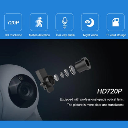 Anpwoo-YT002W 100W 3.6mm Lens Wide Angle 720P Smart WIFI Monitor Camera , Support Night Vision & TF Card Expansion Storage - free shipping - PMC Jewellery - Order now!