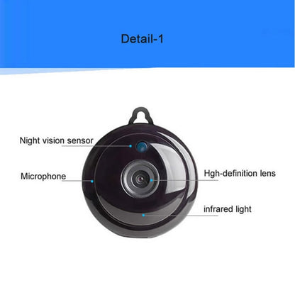 Anpwoo MN001 3518Ev200 1.0 MP Mini HD WiFi IP Camera with 6 PCS Infrared LEDs, Support Motion Detection & Night Vision & TF Card(Max 64GB) - free shipping - PMC Jewellery - Order now!