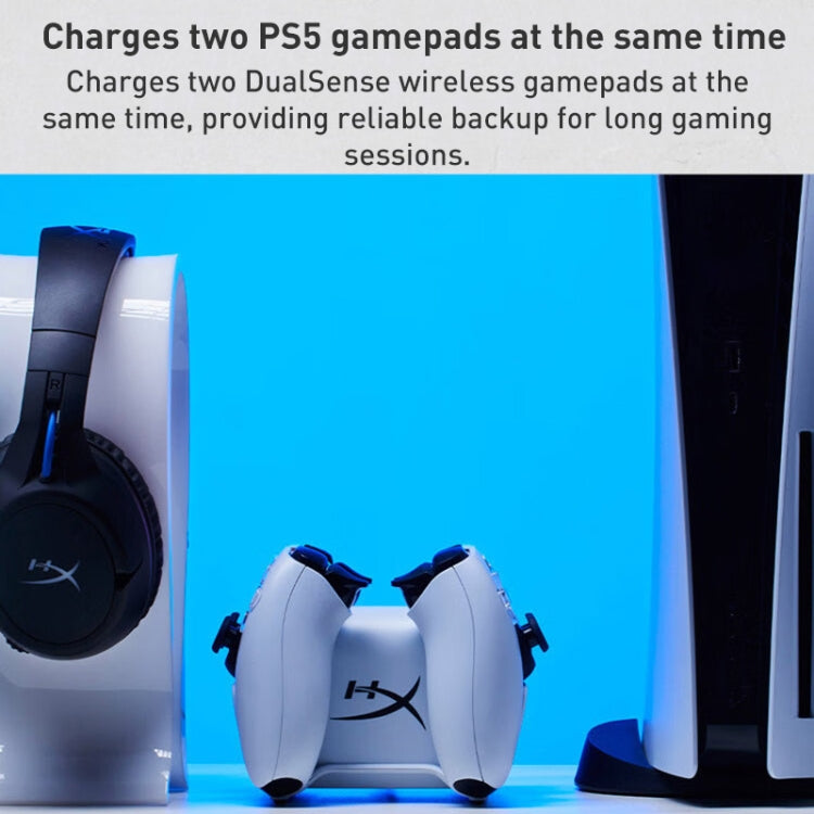 Kingston HyperX Gemini PS5 Handle Charging Base (White) - free shipping - PMC Jewellery - Order now!