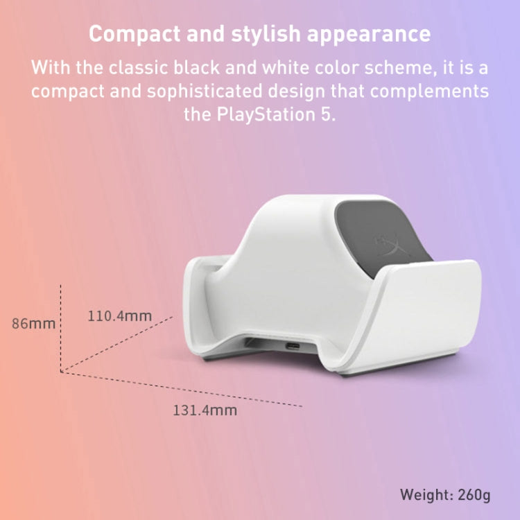 Kingston HyperX Gemini PS5 Handle Charging Base (White) - free shipping - PMC Jewellery - Order now!