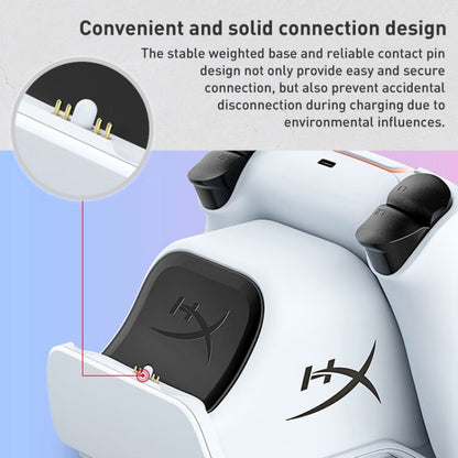 Kingston HyperX Gemini PS5 Handle Charging Base (White) - free shipping - PMC Jewellery - Order now!