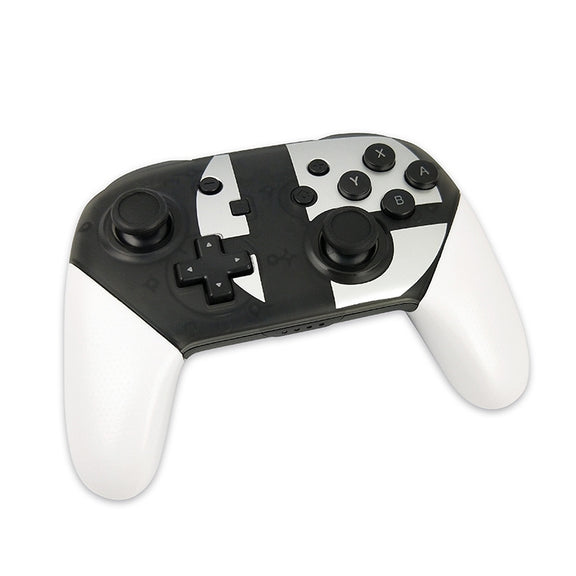 Wireless Game Pro Controller With Screenshot Vibration Function for Nintendo Switch(White)