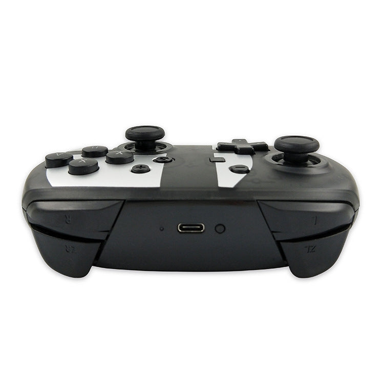 Wireless Game Pro Controller With Screenshot Vibration Function for Nintendo Switch(White)