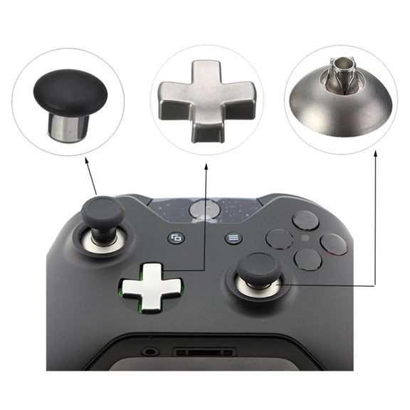 18 PCS Game Controller Handle Key Replacement Accessories for Xbox One ELITE(Blue)
